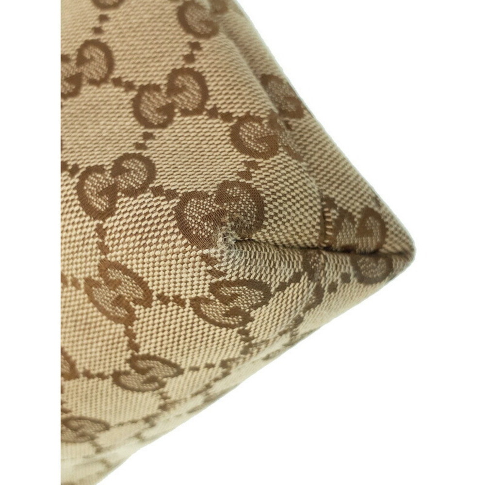 Gucci crossbody beige GG ebony bag canvas Brown - Picture 4 of 9